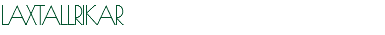 LAXTALLRIKAR